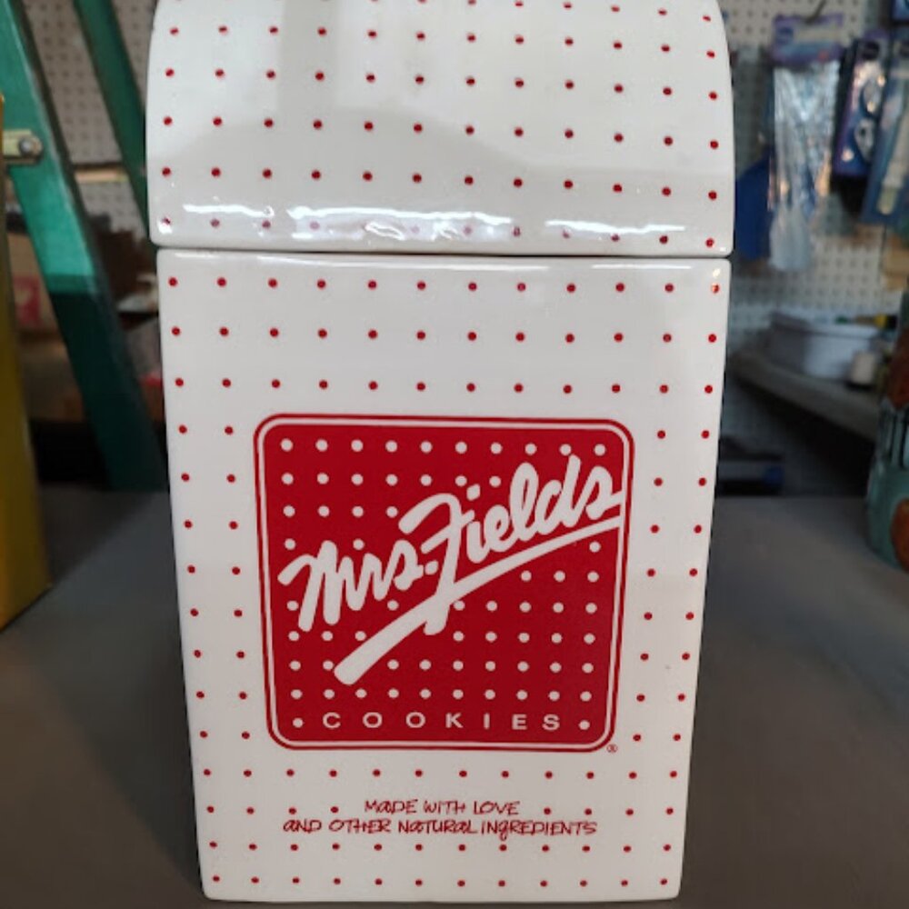 Mrs Fields Cookie Jar